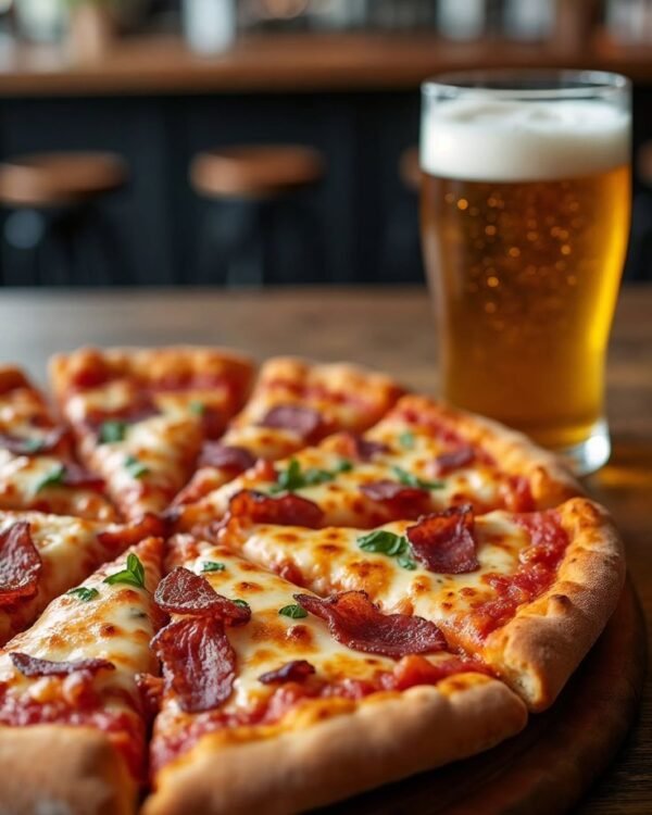pizza(dolden hervest )+any mojito