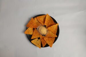 Nachos With Cheese Dip