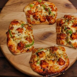 Paneer Toofani Garlic Bread