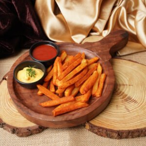 Peri Peri French Fries with cheese dip