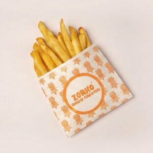 Salted French Fries with cheese dip