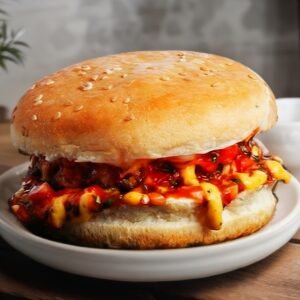Spicy Barbeque Burger