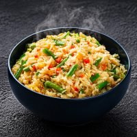 Veg Fried Rice (Indo-Chinese style) _ Lunch Recipe